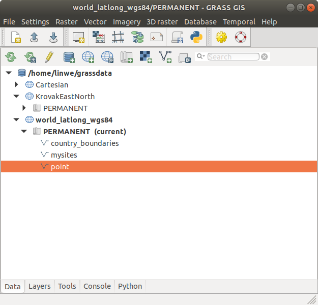 Layer Manager Window