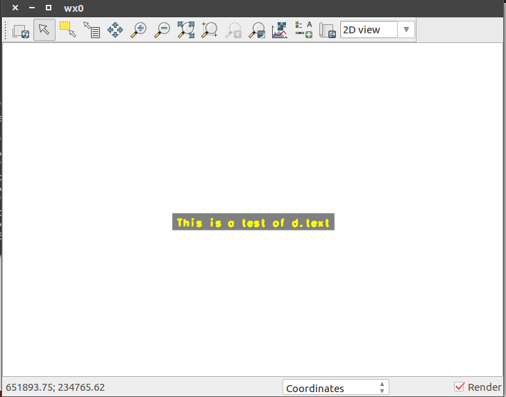 Displayed Text