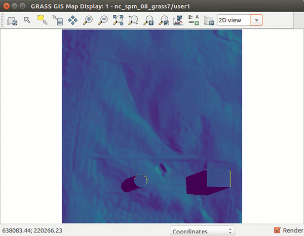 Raster digitizer example step 5